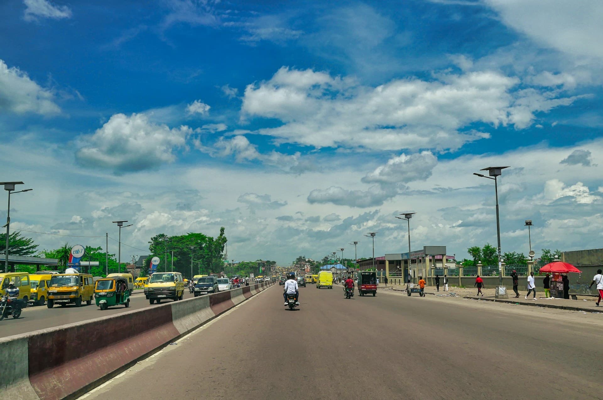 Road in Kinshasa